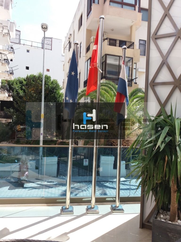 JDW Hotel MARMARİS Paslanmaz Bayrak Direği